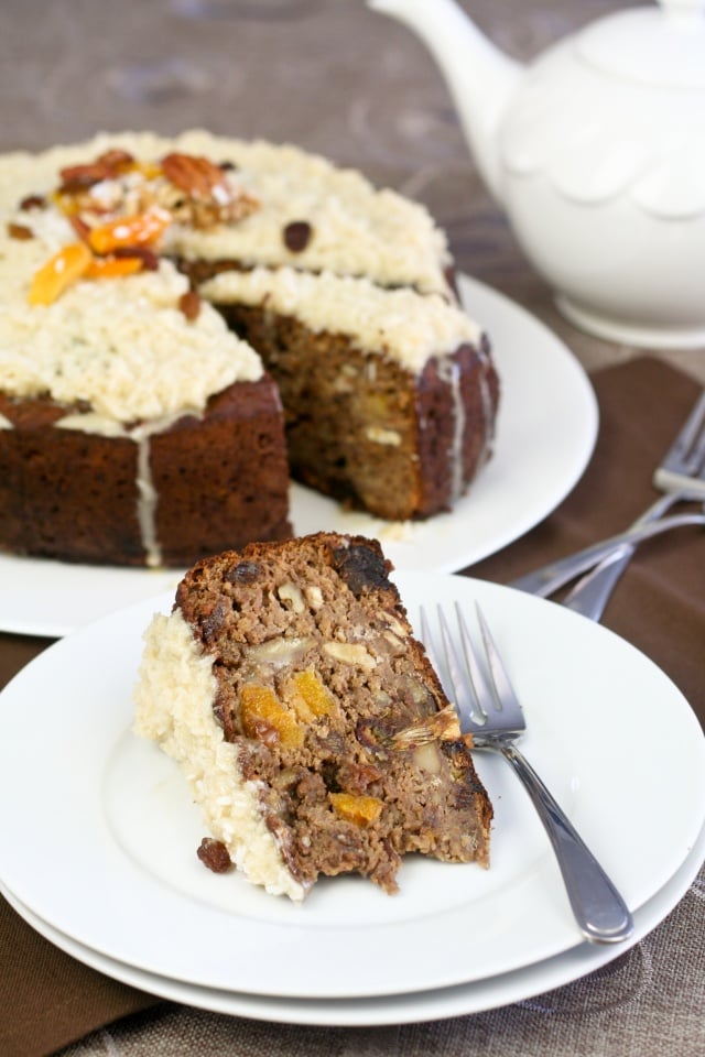 Healthy Chestnut Fruitcake