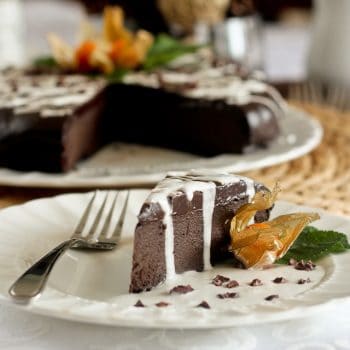 Simply THE Most Decadent Healthy Chocolate Cake EVER!