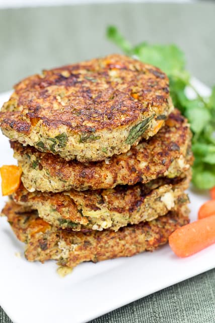 Shrimp and Quinoa Patties