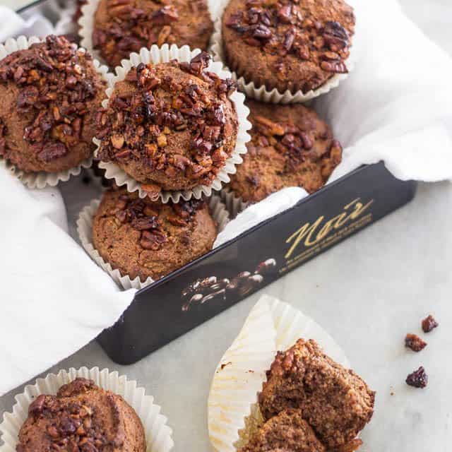 Paleo Buttered Pecan Muffins
