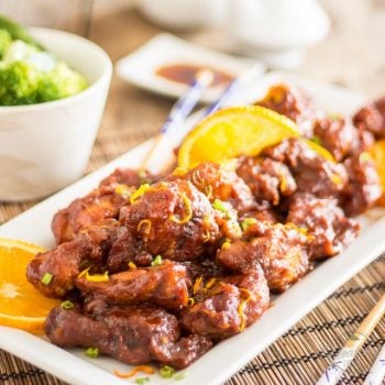 Paleo Orange Sesame Chicken