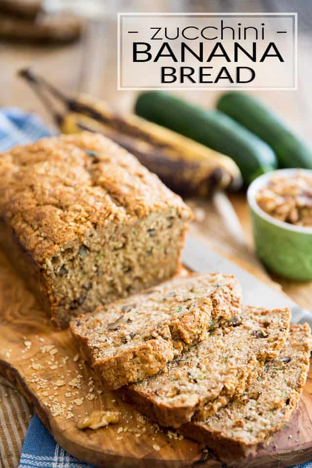 Zucchini Banana Bread • The Healthy Foodie