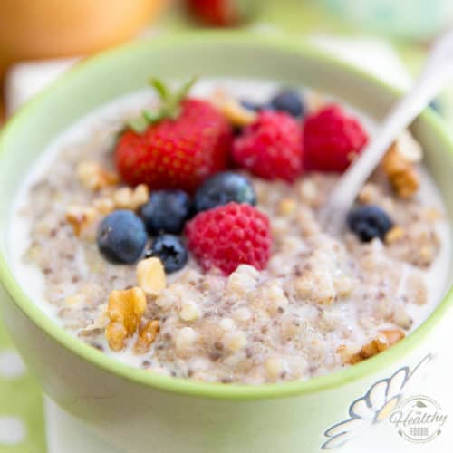 Buckwheat and Amaranth Warm Cereal • The Healthy Foodie