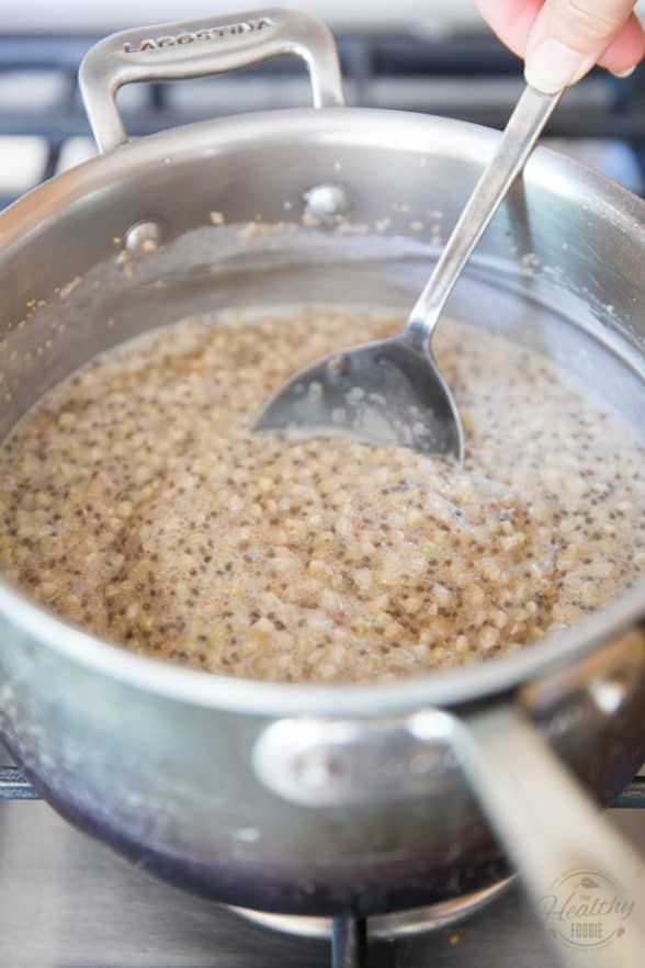 Buckwheat and Amaranth Warm Cereal • The Healthy Foodie