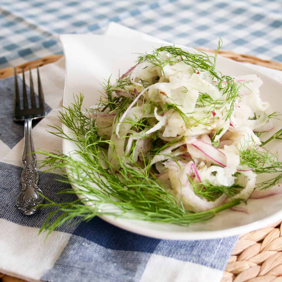 Simple Fennel Salad 