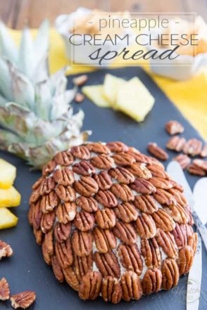 Pineapple Cream Cheese Spread by Sonia! The Healthy Foodie | Recipe on thehealthyfoodie.com