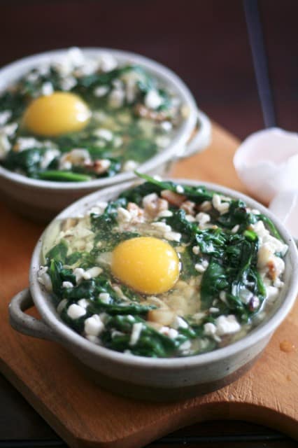 Spinach and Buckwheat Egg Bake | by Sonia! The Healthy Foodie