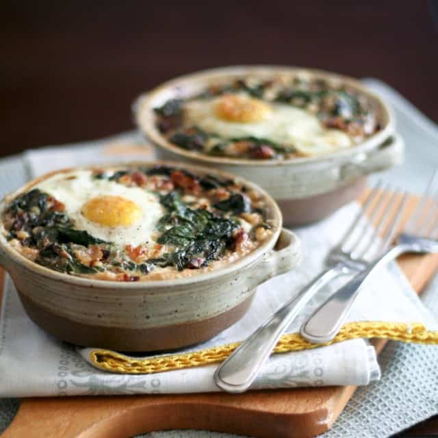 Spinach and Buckwheat Egg Bake | by Sonia! The Healthy Foodie