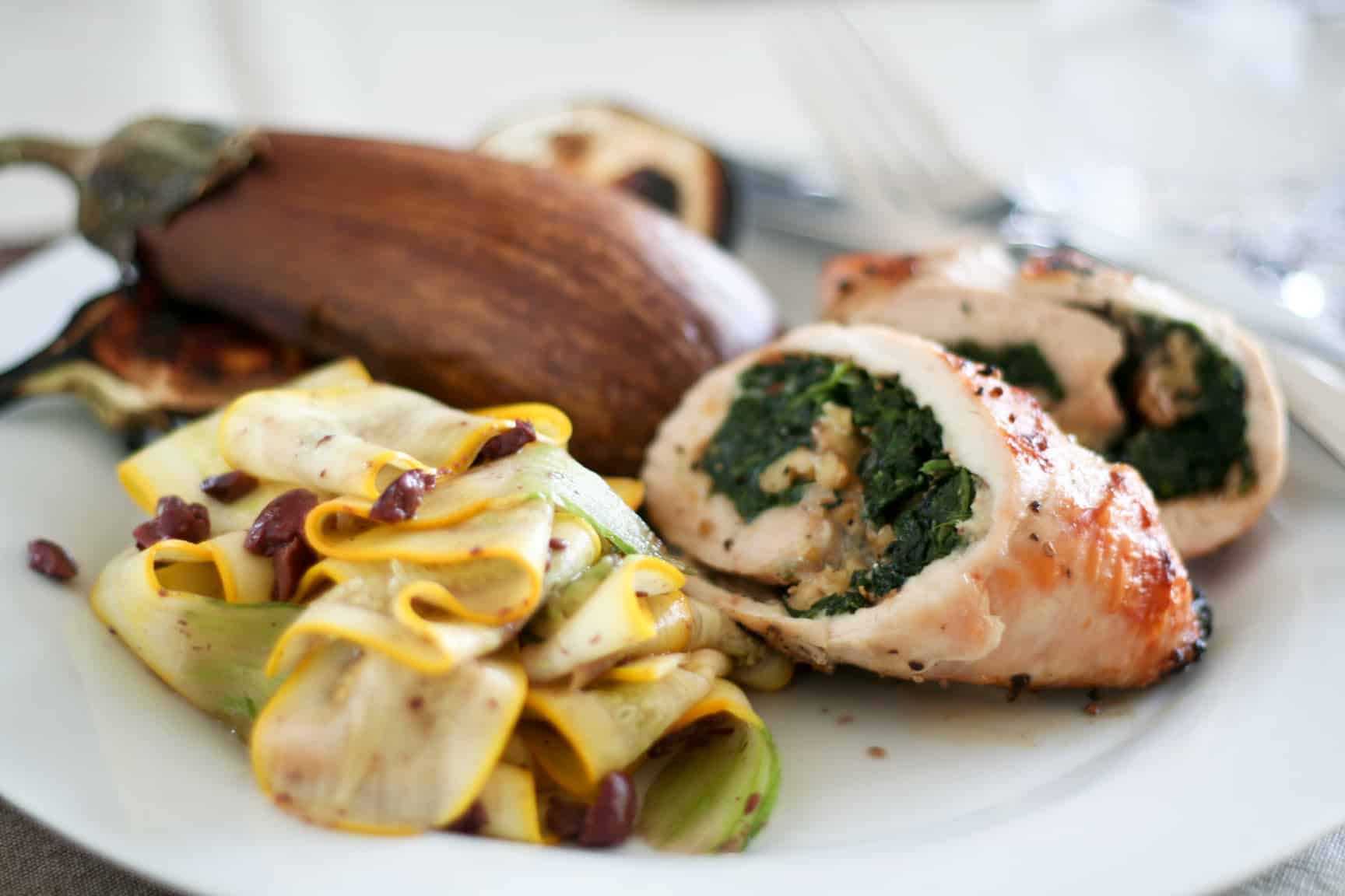 Chicken Spinach Roulade | by Sonia! The Healthy Foodie