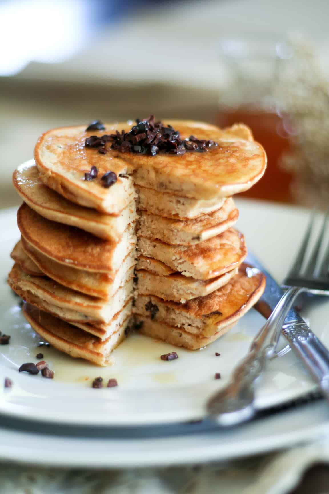 Coconut Pancake Tower | by Sonia The Healthy Foodie