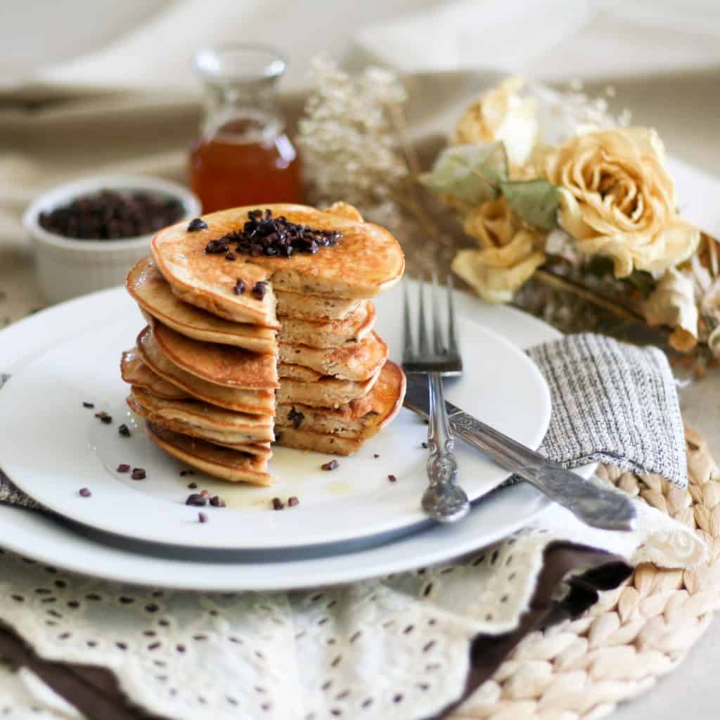 Coconut Pancake Tower | by Sonia The Healthy Foodie