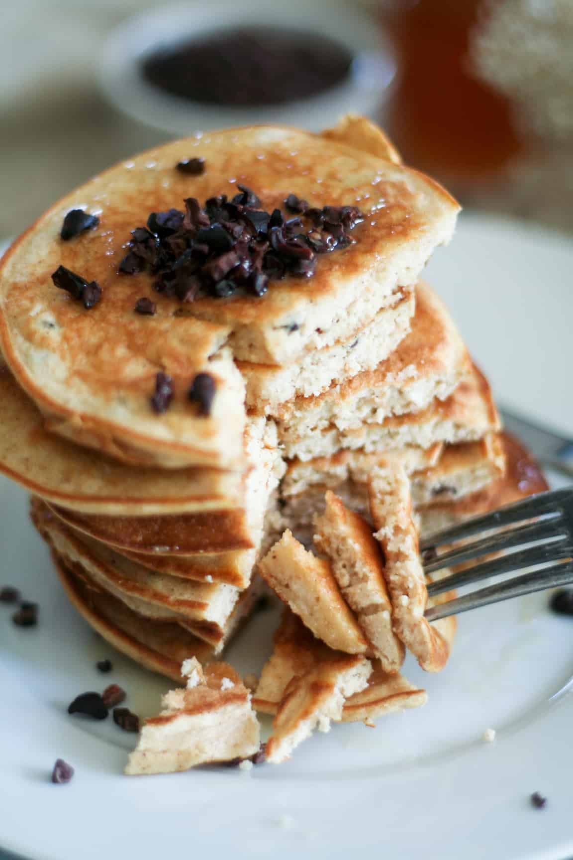 Coconut Pancake Tower | by Sonia The Healthy Foodie