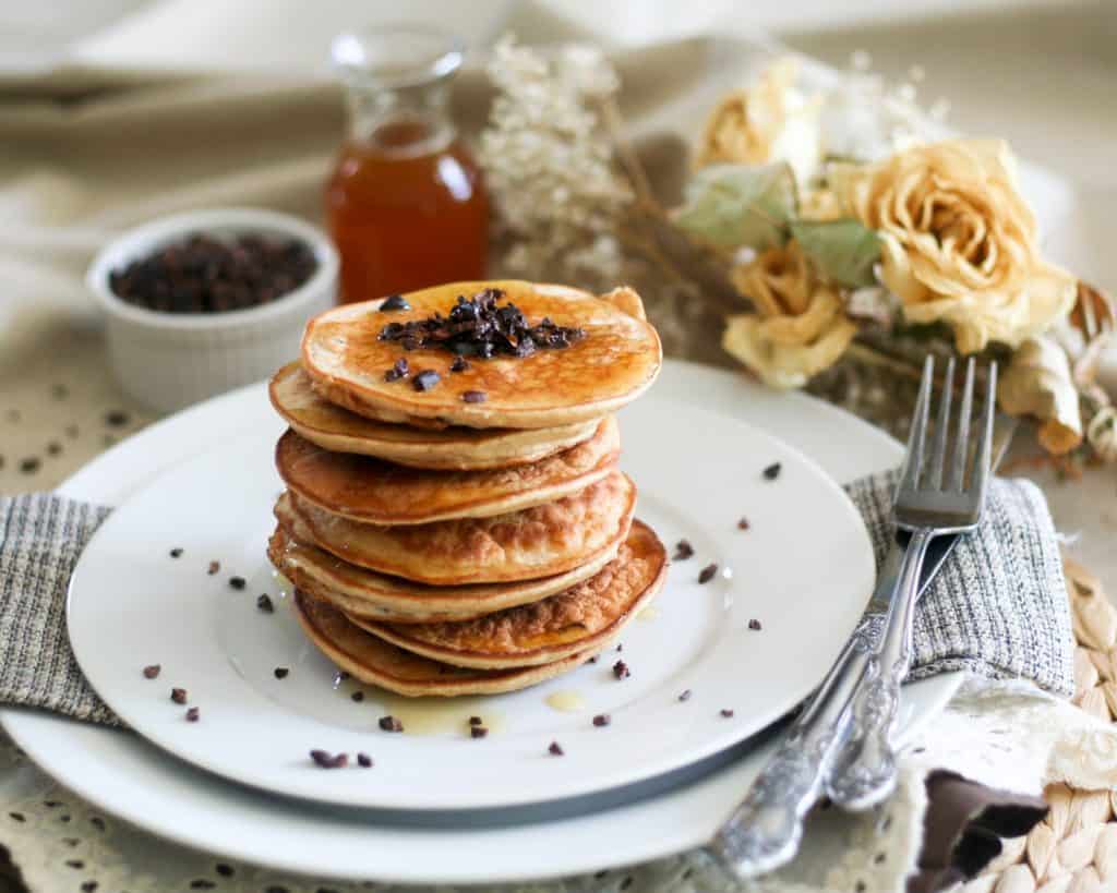 Coconut Pancake Tower | by Sonia The Healthy Foodie