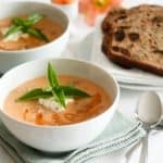 Chilled Cantaloupe Soup | by Sonia! The Healthy Foodie