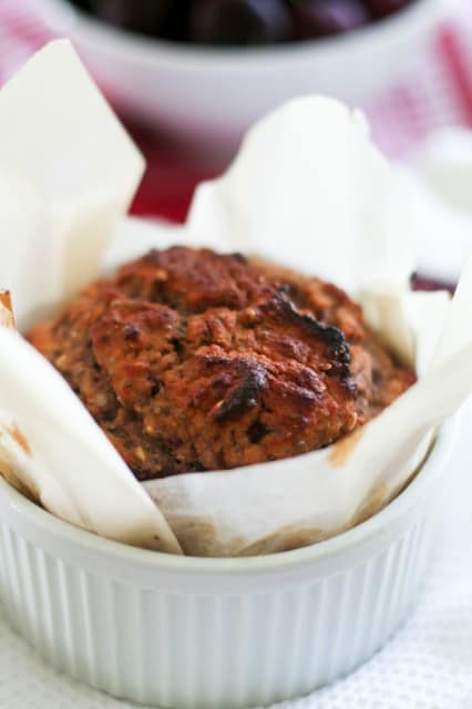 Coconut Cherry Breakfast Bake • The Healthy Foodie