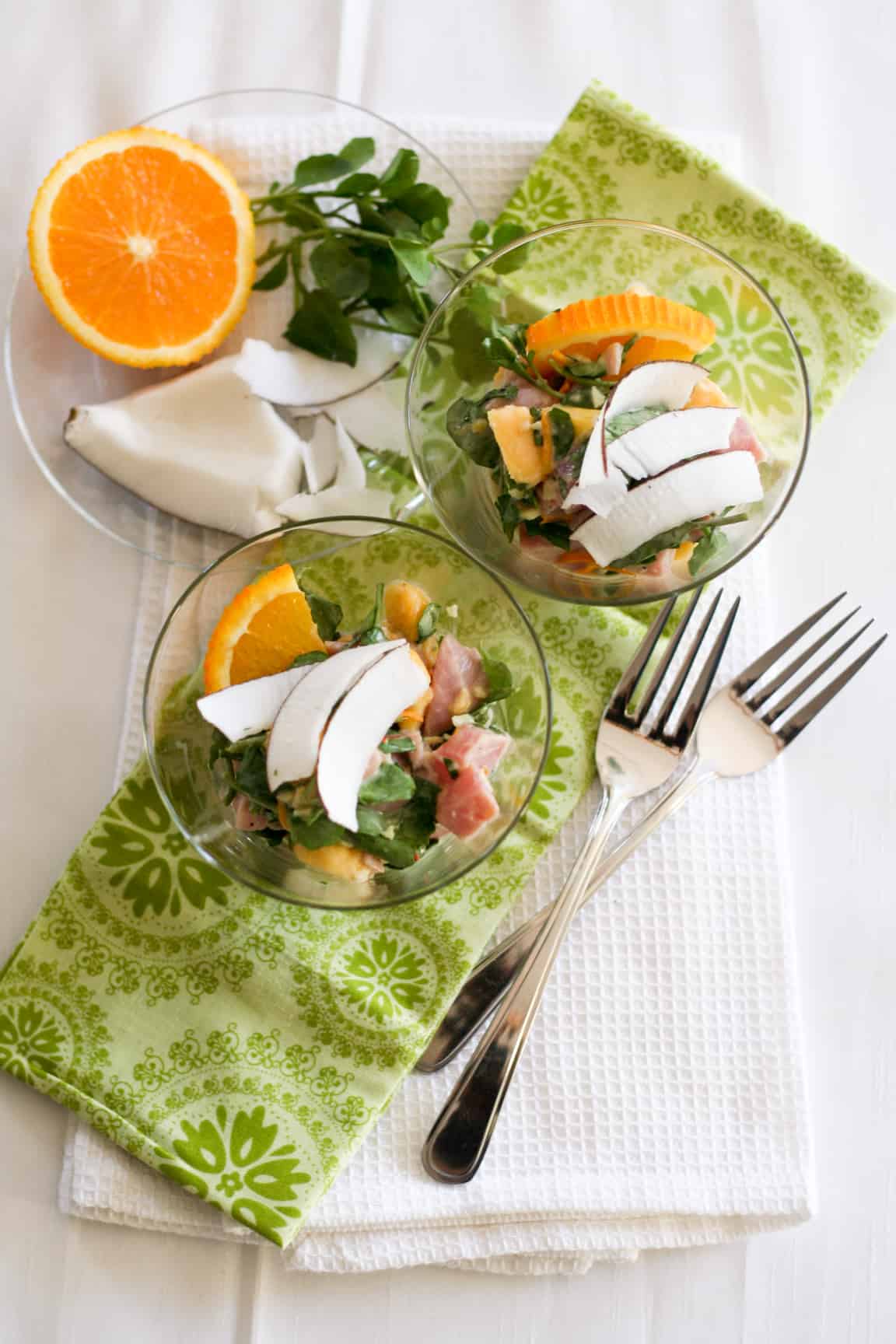 Tropical Tuna Ceviche • The Healthy Foodie