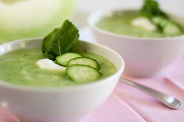 Honeydew Cucumber Soup | by Sonia! The Healthy Foodie