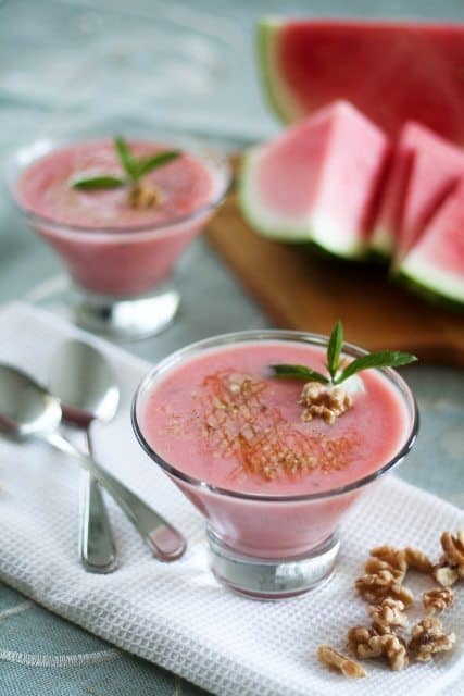 Chilly Watermelon Soup | by Sonia! The Healthy Foodie