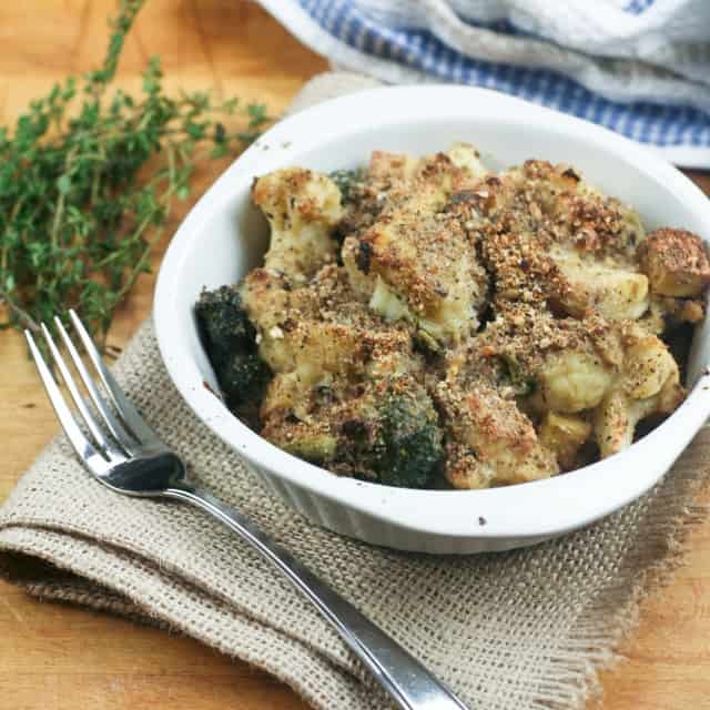 Cauliflower And Broccoli Casserole The Healthy Foodie