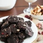 Grain free, gluten free and dairy free, these Double Dark Chocolate and Cranberry beauties are sure to satisfy your sudden craving for a little treat...