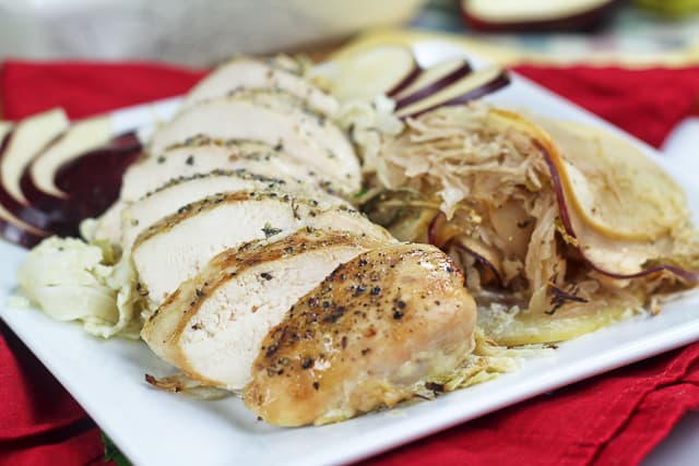 Cabbage Apple Chicken