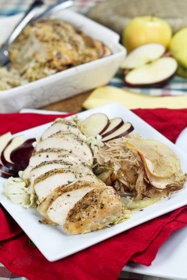 Cabbage Apple Chicken