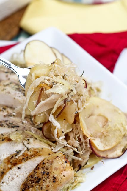 Cabbage Apple Chicken