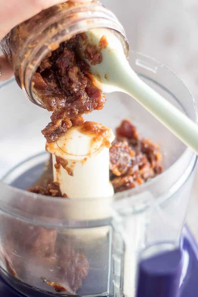 Date Paste in the making | by Sonia! The Healthy Foodie