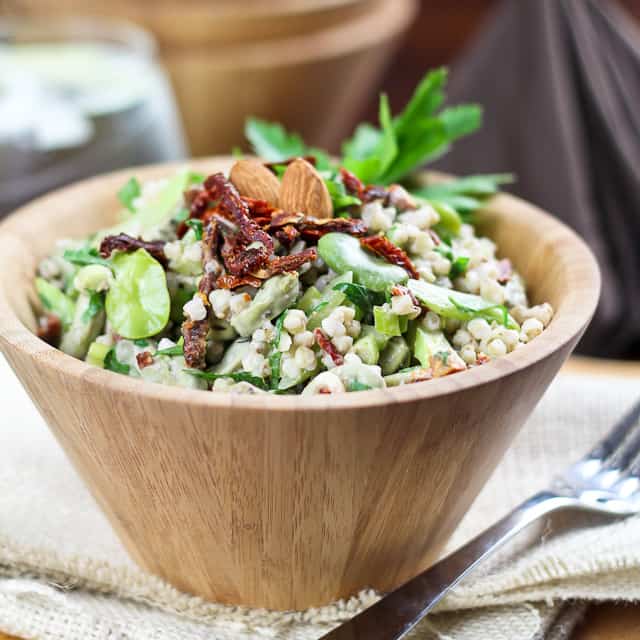 Buckwheat Fava Beans Salad