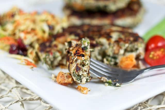 Chicken Kale and Sweet Potato Patties