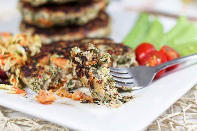 Chicken Kale and Sweet Potato Patties