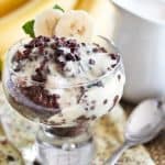 Carob Banana Creamy Buckwheat Breakfast Pudding | by Sonia! The Healthy Foodie