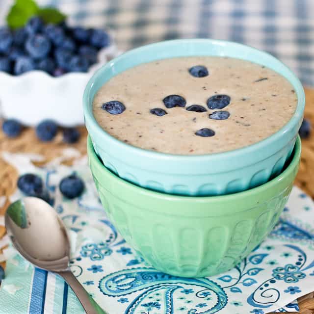 Blueberry Pancake Batter Smoothie | by Sonia! The Healthy Foodie