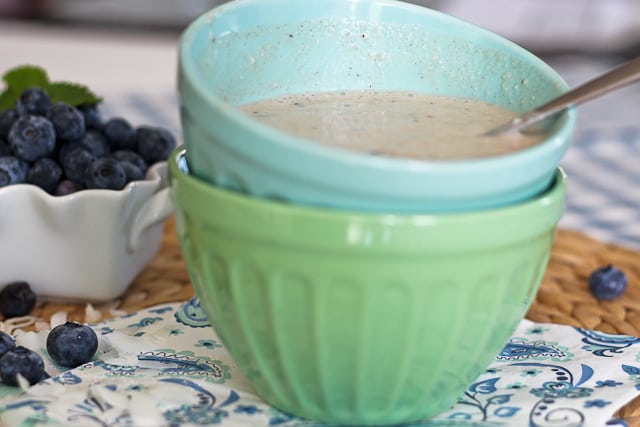 Blueberry Pancake Batter Smoothie | by Sonia! The Healthy Foodie
