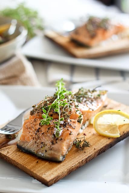 Cedar Plank Salmon | by Sonia! The Healthy Foodie