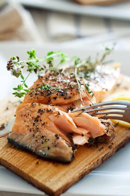 Cedar Plank Salmon | by Sonia! The Healthy Foodie