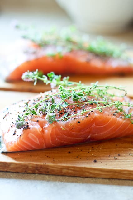 Cedar Plank Salmon | by Sonia! The Healthy Foodie