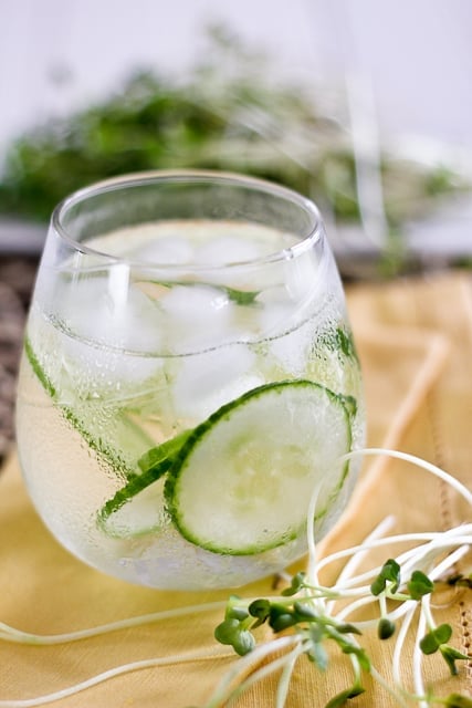 Refreshing Cucumber Water | by Sonia! The Healthy Foodie