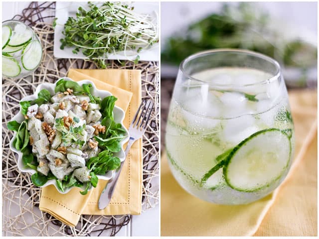 Creamy Cucumber Walnut Salad | by Sonia! The Healthy Foodie