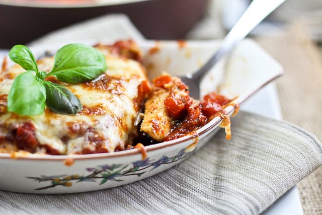 Grilled Chicken Parmesan