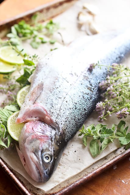 Fresh Whole Trout | by Sonia! The Healthy Foodie