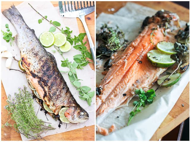 Grilled Whole Trout | by Sonia! The Healthy Foodie