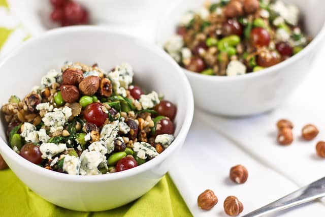 Power Hazelnut Buckwheat Salad