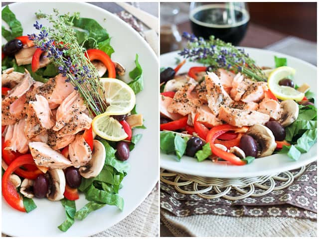 Quick Leftover Salmon Salad | by Sonia! The Healthy Foodie