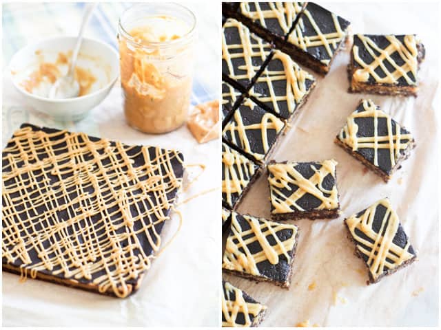 Triple Decker Peanut Butter Squares | by Sonia! The Healthy Foodie