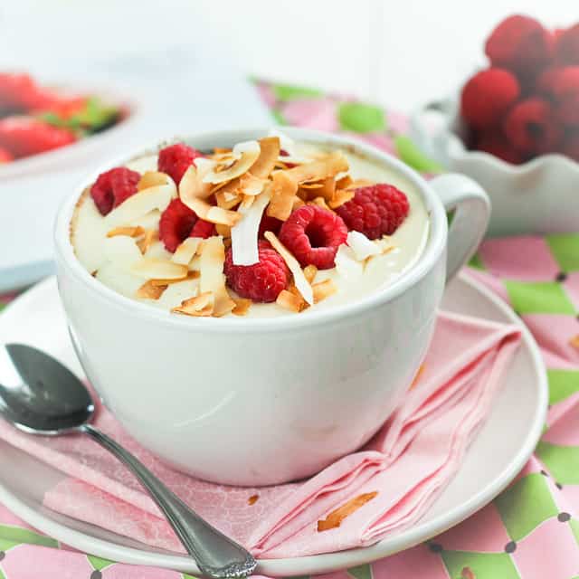 Choco Raspberry Instant Breakfast Bake | by Sonia! The Healthy Foodie