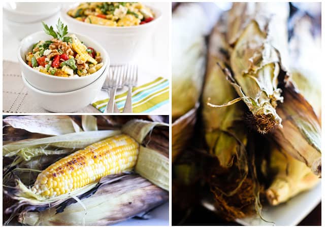 Grill Roasted Corn Salad | by Sonia! The Healthy Foodie