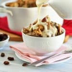 Healthy Apple Cinnamon Bread Pudding | by Sonia! The Healthy Foodie