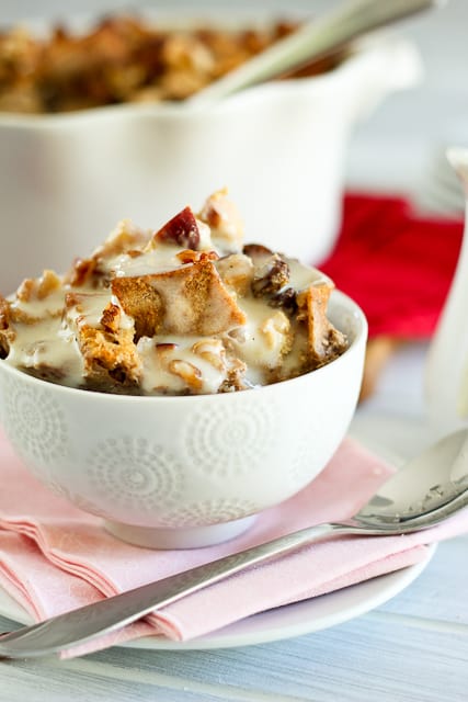 Healthy Apple Cinnamon Bread Pudding | by Sonia! The Healthy Foodie