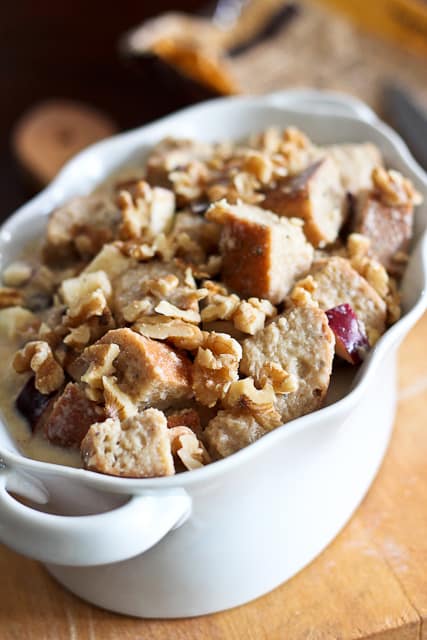 Healthy Apple Cinnamon Bread Pudding | by Sonia! The Healthy Foodie